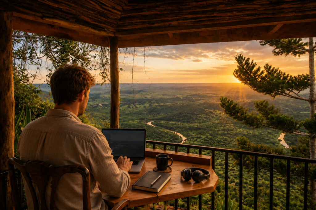 working remotely